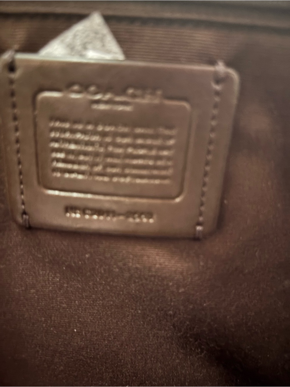 NWOT - Coach Katy Pebbled Leather Satchel - Picture 7 of 10